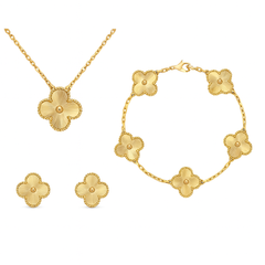 Parure Trèfle Fleur Chance